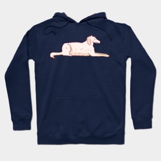 borzoi illustration Hoodie